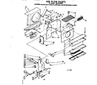 Kenmore 1068701070 air flow parts diagram