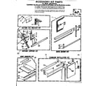 Kenmore 1068701070 accessory kit parts diagram