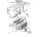 Kenmore 1068701290 cabinet parts diagram