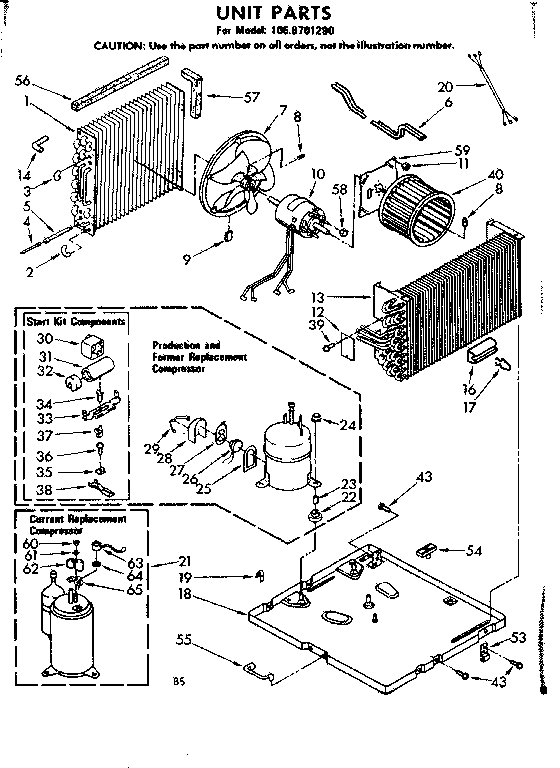 Unit parts