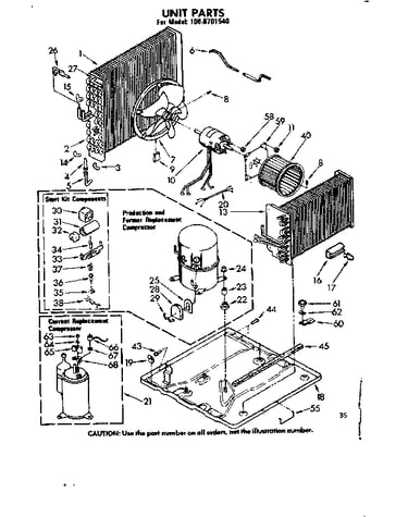 Unit parts