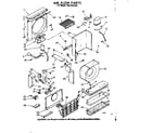Kenmore 1068701540 air flow parts diagram