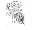 Kenmore 1068701541 cabinet parts diagram
