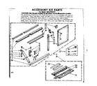 Kenmore 1068701810 accessory kit parts diagram