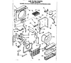 Kenmore 1068701840 air flow parts diagram