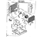 Kenmore 1068701870 unit parts diagram