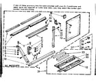 Kenmore 1068701870 accessory kit parts diagram