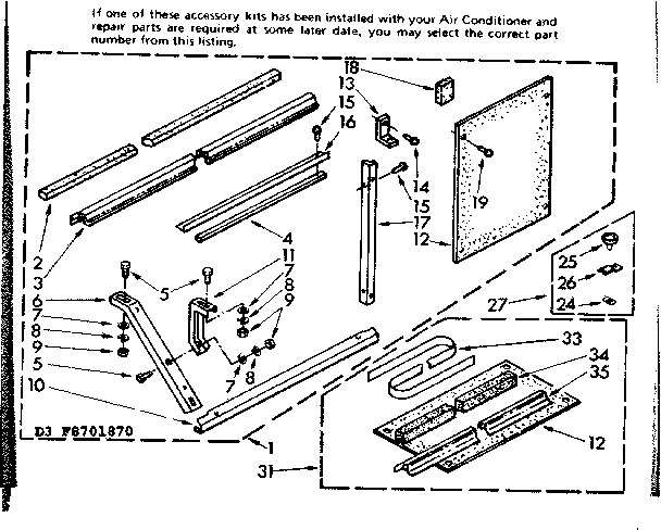 ACCESSORY KIT PARTS
