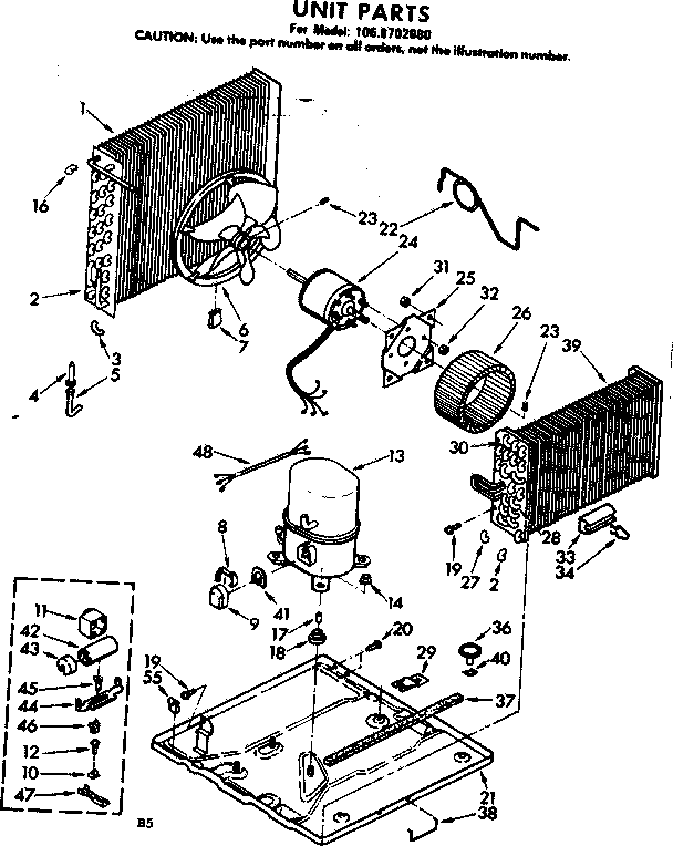 Unit parts