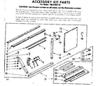 Kenmore 1068702170 accessory kit parts diagram