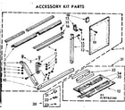 Kenmore 1068702190 accessory kit parts diagram
