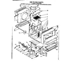 Kenmore 1068702990 air flow parts diagram