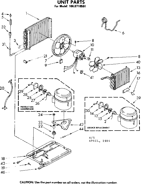 Unit parts