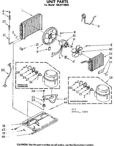 Unit parts