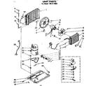 Kenmore 1068710681 unit parts diagram