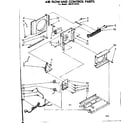 Kenmore 1068710751 air flow and control parts diagram