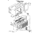 Kenmore 1068711290 cabinet parts diagram