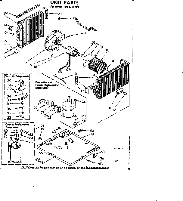Unit parts
