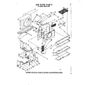 Kenmore 1068711290 air flow parts diagram