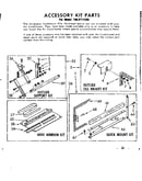Accessory kit parts