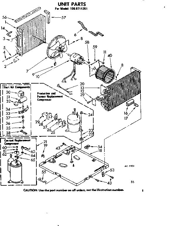 Unit parts
