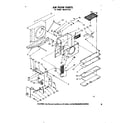 Kenmore 1068711291 air flow parts diagram