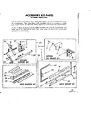 Accessory kit parts