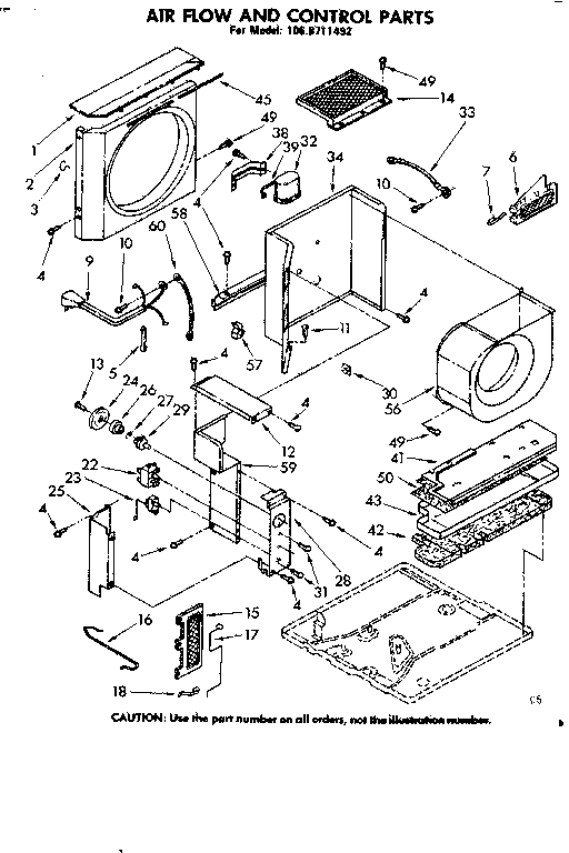 AIR FLOW AND CONTROL PARTS