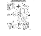 Kenmore 1068711590 air flow and control parts diagram