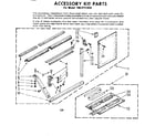 Kenmore 1068711830 accessory kit parts diagram