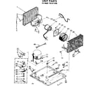 Kenmore 1068711890 unit parts diagram