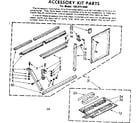 Kenmore 1068711890 accessory kit parts diagram