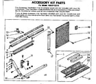 Kenmore 1068712210 accessory kit parts diagram
