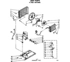 Kenmore 1068720580 unit parts diagram