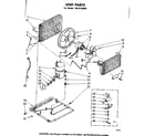 Kenmore 1068720880 unit parts diagram