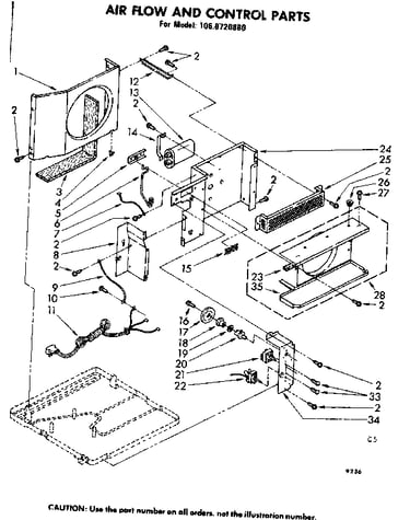 Air flow & control parts