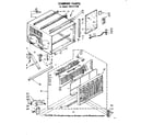 Kenmore 1068721280 cabinet parts diagram