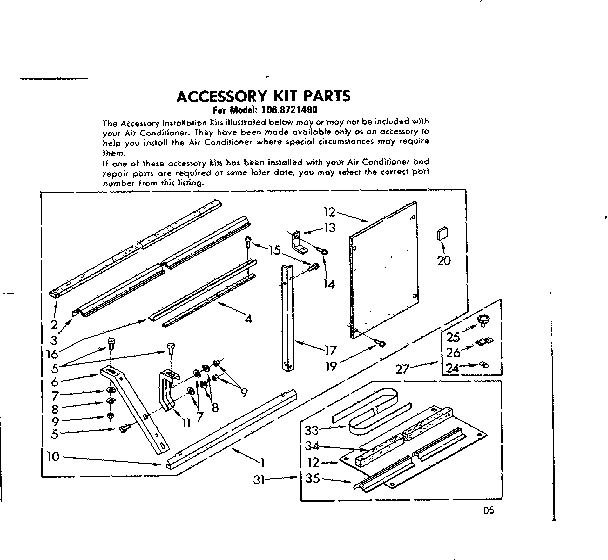 ACCESSORY KIT PARTS