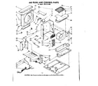 Kenmore 1068721590 air flow and control parts diagram