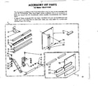 Kenmore 1068721590 accessory kit parts diagram