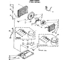 Kenmore 1068730511 unit parts diagram
