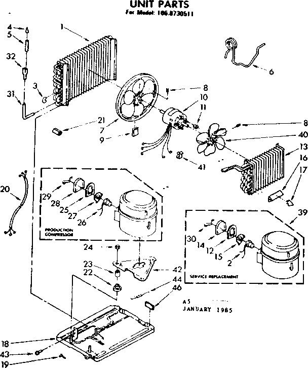 Unit parts