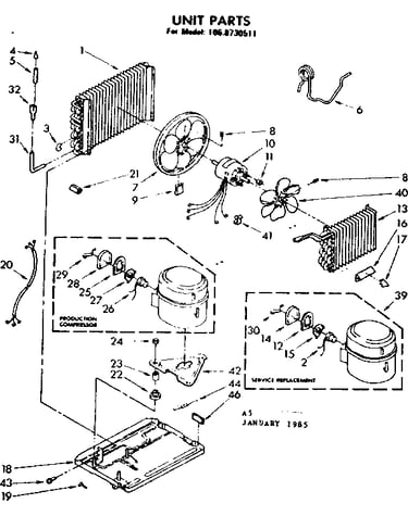 Unit parts
