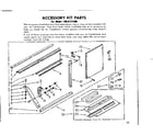 Kenmore 1068731590 accessory kit parts diagram