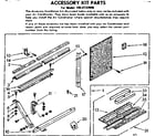 Kenmore 1068732090 accessory kit parts diagram
