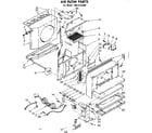 Kenmore 1068732990 air flow parts diagram