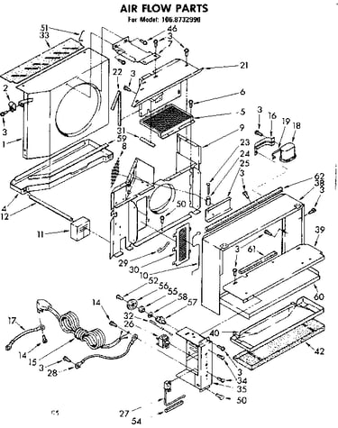 Air flow parts