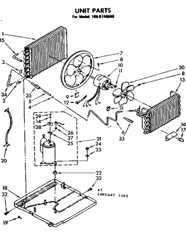 Unit parts