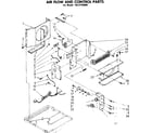 Kenmore 1068740880-AC air flow and control parts diagram