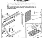 Kenmore 1068741890 accessory kit parts diagram
